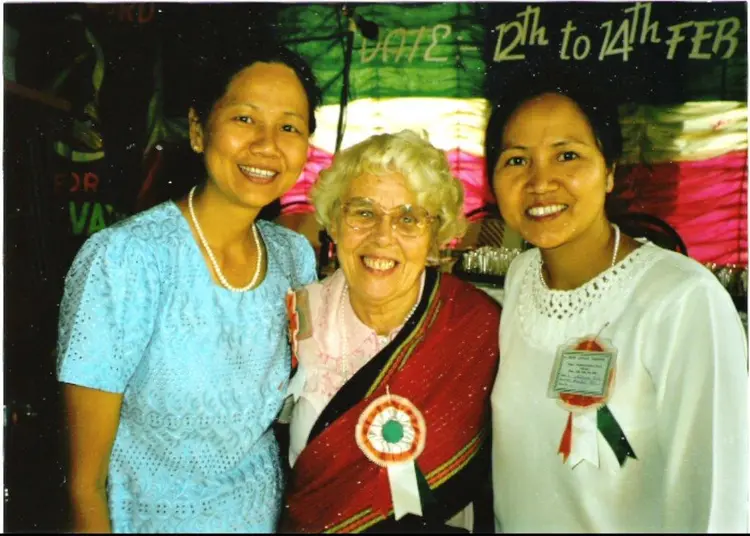 Pi. Nguthanseii, Joy Smith and Pi. Lalduhawmi Sailo